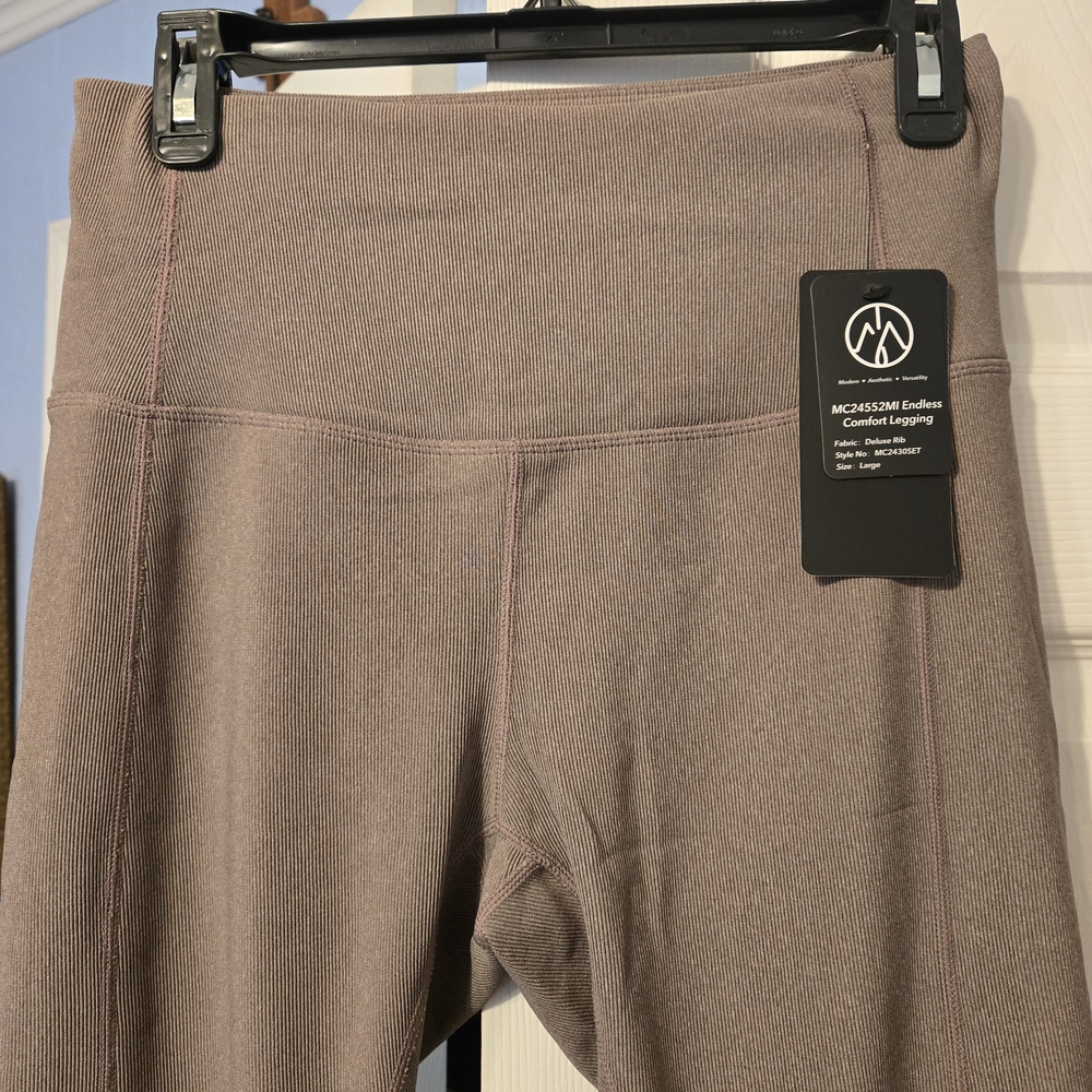 Move Theology New W/ Tags Tan Leggings.